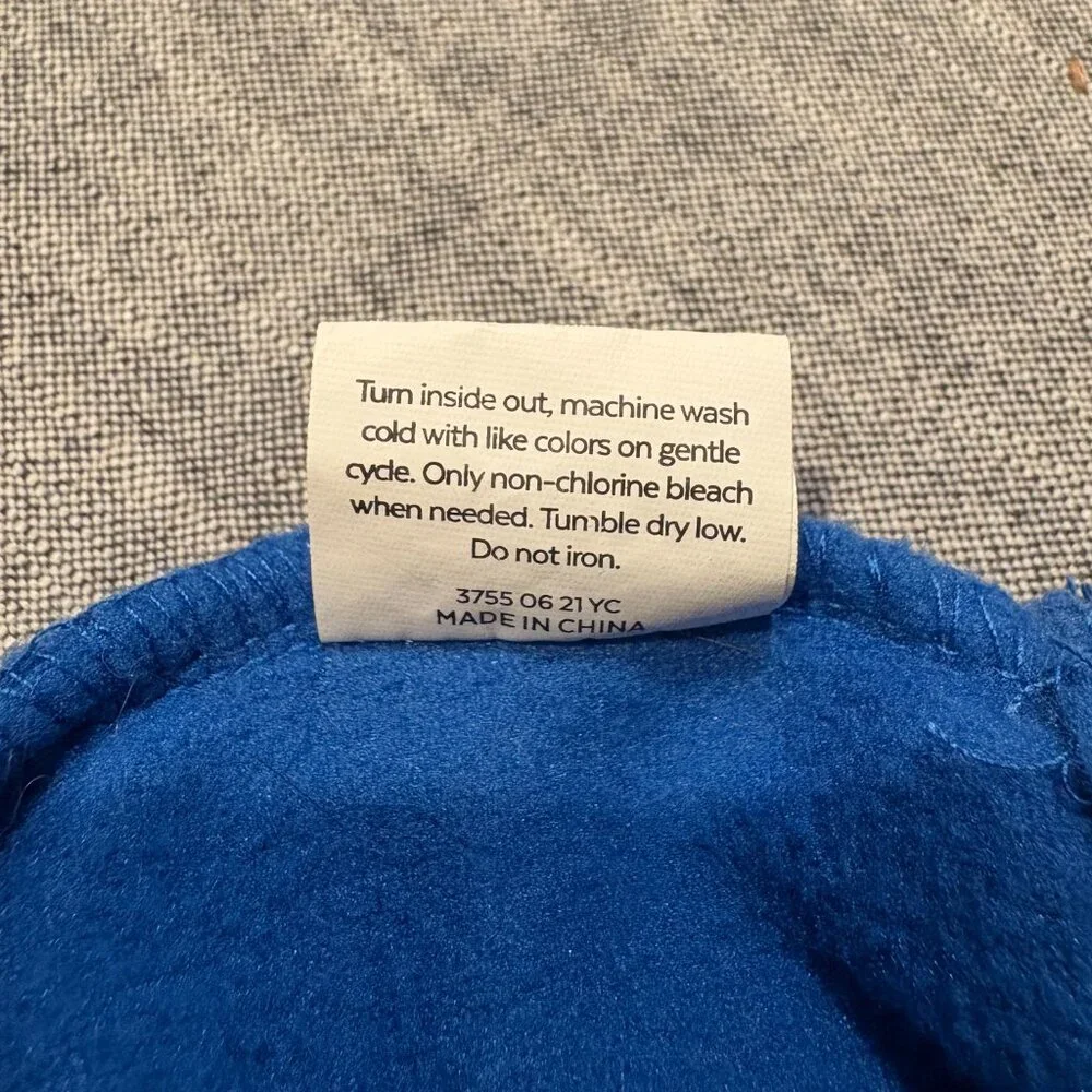 Frisco Ultra lightweight Basic Dog & Cat Velcro Blue Fleece Vest Coat Size L